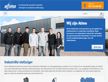 Tablet Screenshot of industrielestofzuiger.nl